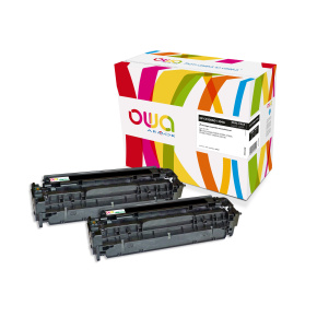 OWA Armor sada kompatibilná s HP CC530AD, 2x3500st, čierna/black