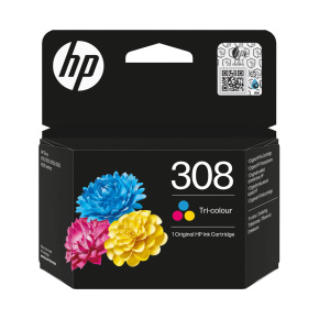 HP 308 ink. náplň trojfarebná, 7FP20UE