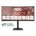 AOC MT 34" CU34E4CV - 3440x1440,VA,120Hz,HDR10,2xHDMI,DP,USBhub,USB-C,RJ45,repro,Zakřivený