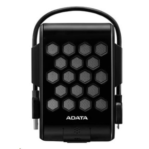 Externý pevný disk ADATA 1TB 2,5" USB 3.1, DashDrive™ Durable HD720, G-senzor, čierny, (gumový, odolný voči vode/nárazo