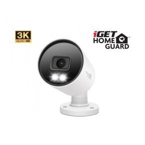 iGET HGPRO858 - CCTV 3K kamera, SMART detekce, IP66, zvuk, IR noční přísvit 40m, LED přísvit 30m