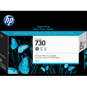 HP 730 130 ml Gray Ink Cartridge