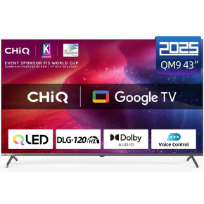 CHiQ U43QM9G TV 43", UHD QLED Google TV