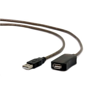 Kábel CABLEXPERT USB 2.0 aktívna predlžka, 10m