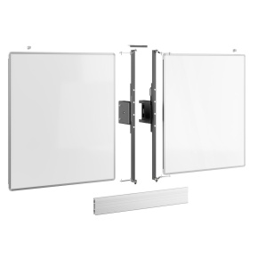 Vogel's RISE WBS86 keramické tabule so závesmi pre 86'' obrazovky na stojanoch RISE 200x