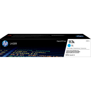 HP 117A Azúrový Laser Toner, W2071A