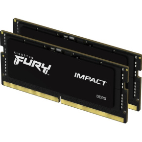 SODIMM DDR5 32GB 4800MHz CL38 (sada 2 ks) KINGSTON FURY Impact