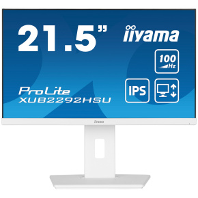 iiyama ProLite/XUB2292HSU-W6/21,5''/IPS/FHD/100Hz/0,4ms/White/3R