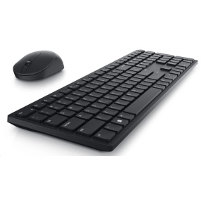 DELL Pro Wireless Keyboard and Mouse - KM5221W - US International (QWERTY) - Black