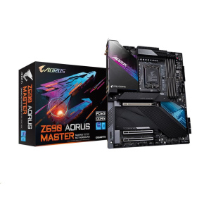 GIGABYTE MB Sc LGA1700 Z690 AORUS MASTER, Intel Z690, 4xDDR5, 1xDP, WI-FI, E-ATX