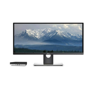 PC zostava HP ProDesk 600 G4 DM + 28,8" UltraWide Dell UltraSharp U2917W Monitor (Quality Silver) - Repas