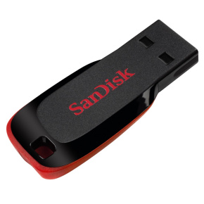SanDisk Cruzer Blade/128GB/USB 2.0/USB-A/Čierna