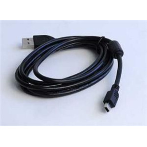 Kábel USB A-MINI 5PM 2.0 1,8 m HQ s ferrit. jadrom
