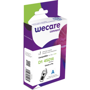 WECARE ARMOR páska kompatibilná s DYMO S0720540,Blue/White,12MM*7M