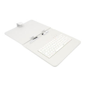 AIREN AiTab Leather Case 3 with USB Keyboard 9,7'' WHITE (CZ/ SK/DE/UK/US.. layout)