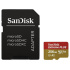 Karta SanDisk micro SDXC 256 GB Extreme PLUS (200 MB/s Class 10, UHS-I U3 V30) + adaptér