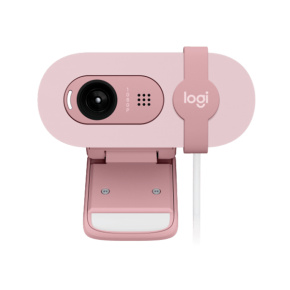 Logitech® BRIO 100 Full HD Webcam - ROSE - USB