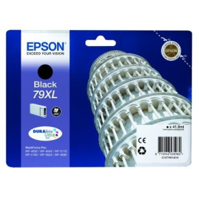 Čierna atramentová kazeta EPSON série WF-5xxx "Pisa" 79 XL Black (41,8 ml) Čierna atramentová kazeta EPSON série WF-5xxx "Pisa" 79 XL Black (41,8 ml)