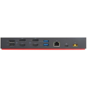 Lenovo ThinkPad Hybrid USB-C with USB-A Dock (2x DP, RJ45, 3x USB-C,2x USB 2.0, 2x HDMI, adapter) pripojit max. 2x LCD