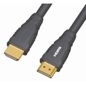 PremiumCord Kábel HDMI A - HDMI A M/M 10m,zlac.kon