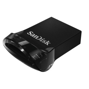 SanDisk Ultra Fit/128GB/USB 3.1/USB-A/Čierna