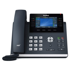 Yealink SIP-T46U SIP telefón, PoE, 4,3'' 480x272 LCD, 27 prog.tl., 2xUSB, Gig