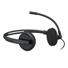 Creative HS-220/ANC/USB/Drát/Černá