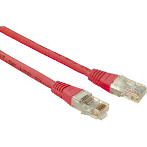 SOLARIX patch kabel CAT5E UTP PVC 2m červené