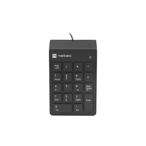 Numerická klávesnice Natec GOBY 2, USB, černá