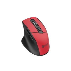 Myš C-Tech Ergo WLM-05, Wireless, 1600DPI, Red