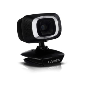 Canyon C3, webkamera, HD 720p, 1Mpx, USB, mikrofón, 360° rozsah