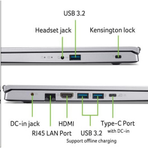 Acer Swift Go 16/SFG16-72-75LU/U7-155H/16''/3200x2000/32GB/1TB SSD/Arc Xe/W11H/Gray/2R