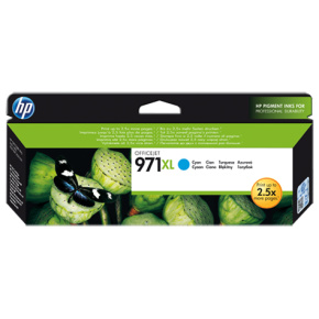 Azúrová atramentová kazeta HP 971XL Officejet
