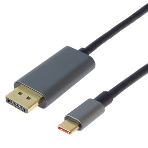 PremiumCord kábel USB-C na DisplayPort DP1.4 8K @ 60Hz a 4k @ 120Hz 2m
