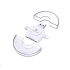 Čítačka pamäťových kariet Viking OTG SD a Micro SD 4v1 s konektorom APPLE Lightning / Micro USB / USB 3.0 / USB-C, biel