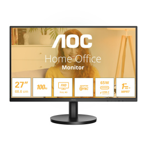 AOC/27B3CA2/27''/IPS/FHD/100Hz/1ms/Black/3R