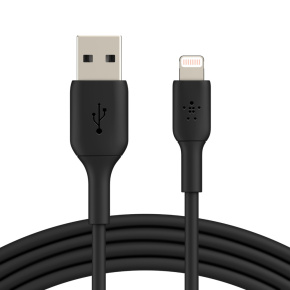BELKIN kábel USB-A - Lightning, 1m, čierny