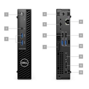 Dell Optiplex/7010/Slim/i5-13500T/8GB/256GB SSD/UHD 770/W11P/3RNBD