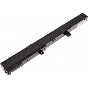 Batéria T6 Power Asus X451, X551, F551, P551, R411, R512, RX551, F451, 2600mAh, 38Wh, 4cell