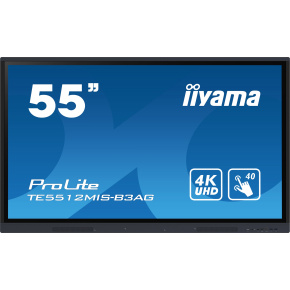55'' iiyama TE5512MIS-B3AG: IPS, 4K, 40P, HDMI, VGA