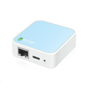 TP-LINK TL-WR802N N300 Nano Router/AP/extender/Client/Hotspot,1xRJ45, 1x Micro USB