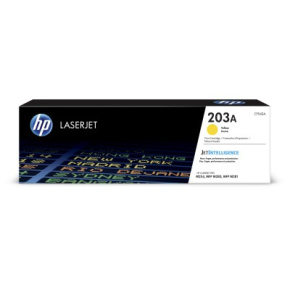 HP 203A Yellow Original LJ Toner Cartridge, CF542A