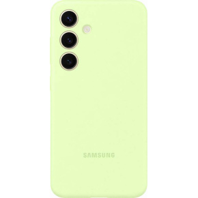 Samsung Silikonový zadní kryt S24 Light Green