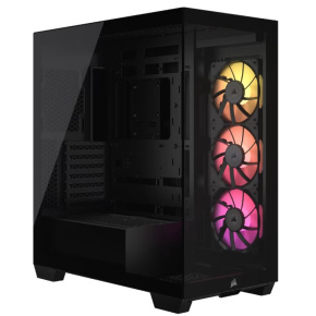 CORSAIR iCUE LINK 3500X/Midi Tower/Transpar./Čierna