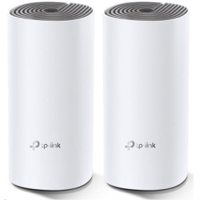 TP-Link AC1200 Whole-home Mesh WiFi System Deco E4(2-pack), 2x10/100 RJ45