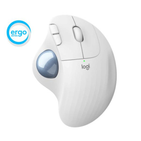 Logitech® M575 ERGO - OFFWHITE - 2.4GHZ/BT - N/A - EMEA