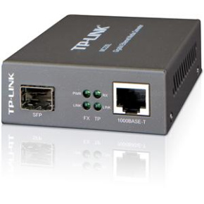 TP-Link MC220L Gigabit SFP-Ethernet Media Converter TP-Link MC220L Gigabit SFP-Ethernet Media Converter