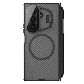 Nillkin CamShield Prop Magnetic Pen Slot Zadný Kryt pre Samsung Galaxy Z Fold 7 Transparent Black Nillkin CamShield Prop Magnetic Pen Slot Zadný Kryt pre Samsung Galaxy Z Fold 7 Transparent Black