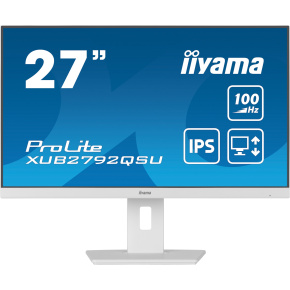 iiyama ProLite/XUB2792QSU-W6/27''/IPS/QHD/100Hz/0,4ms/White/3R
