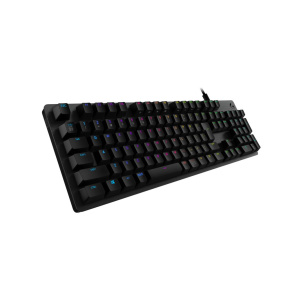 Logitech® G512 CARBON LIGHTSYNC RGB Mechanical Gaming Keyboard with GX Red switches - CARBON - US INT'L - USB - N/A - IN